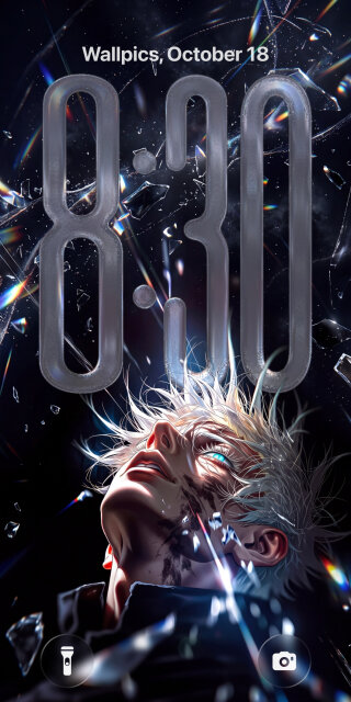 Shattered Reality Gojo Wallpaper