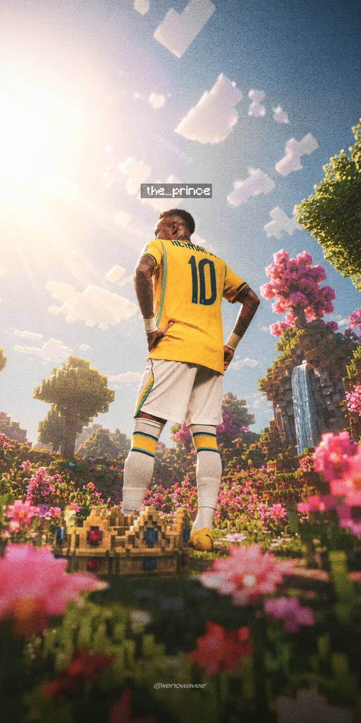 Neymar enters the Minecraft world, blending football and pixel-inspired fantasy in a colorful crossover between the Brazilian star and the iconic game. | minecraft goat brazil neymar prince Neymar enters the Minecraft world, blending football and pixel-inspired fantasy in a colorful crossover between the Brazilian star and the iconic game.