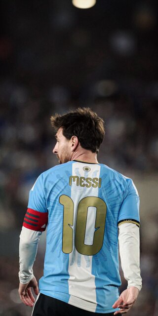 Messi Number 10 Argentina HD Wallpaper