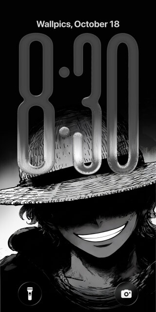 Luffy's Shadowed Grin Wallpaper