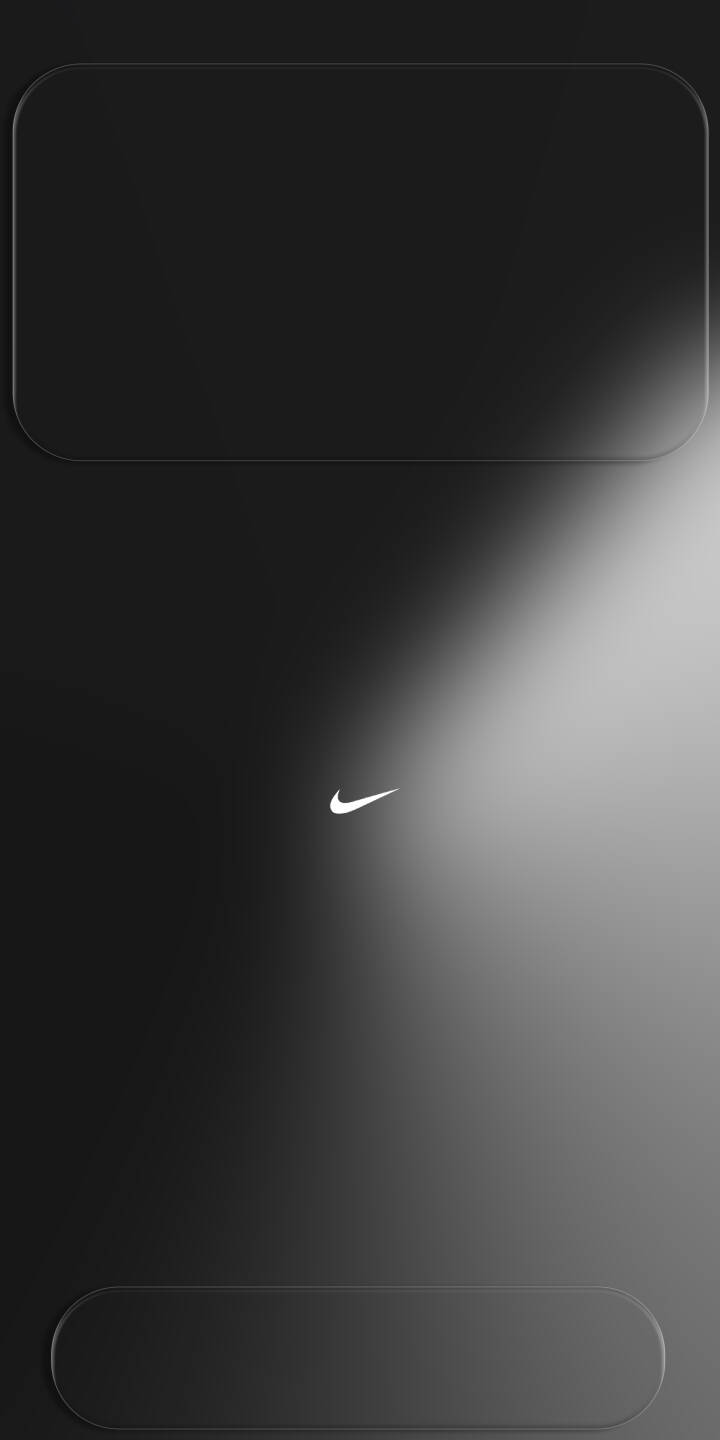 A clean white Nike swoosh highlights a deep dark gradient, complemented by elegant glassmorphism panels and a subtle spotlight in this sophisticated 4K wallpaper. This stunning minimalist wallpaper is a perfect fit for any iPhone seeking an aesthetic brand statement. | aesthetic dark brand nike iphone minimalist wallpaper gradient mobile 4k wallpaper hd wallpaper swoosh A clean white Nike swoosh highlights a deep dark gradient, complemented by elegant glassmorphism panels and a subtle spotlight in this sophisticated 4K wallpaper. This stunning minimalist wallpaper is a perfect fit for any iPhone seeking an aesthetic brand statement.