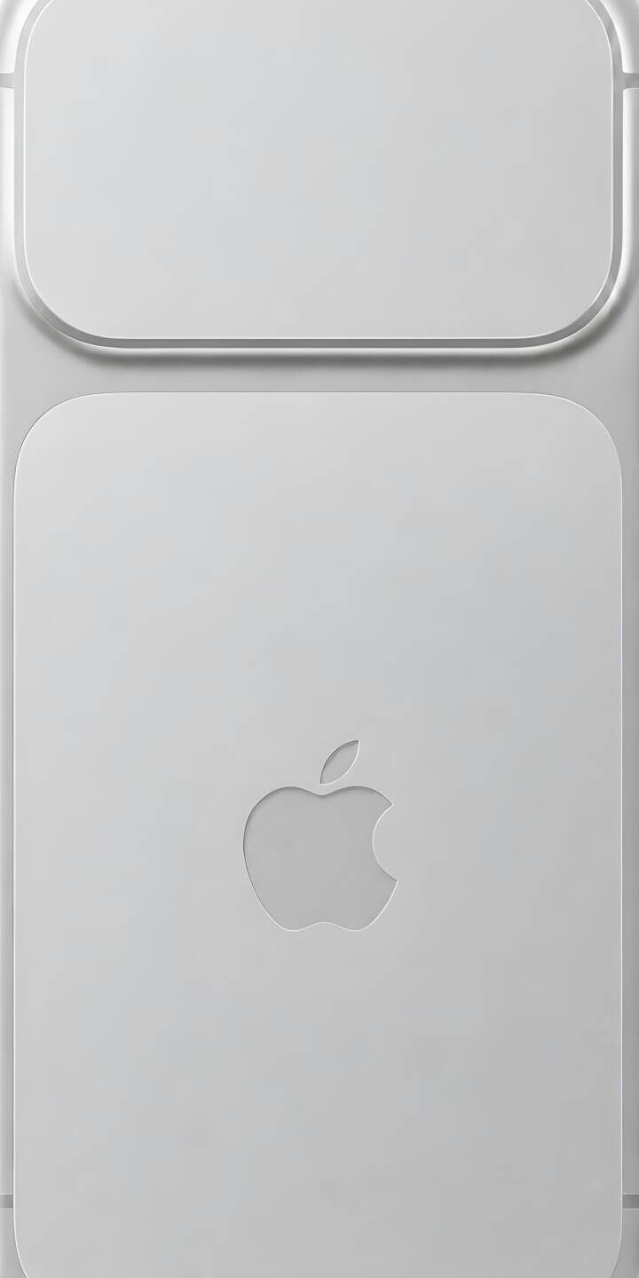 A crisp, clean aesthetic defines this minimalist 4K wallpaper, showcasing the iconic debossed Apple logo and the sleek outline of a MagSafe accessory, making it an essential wallpaper for any iPhone user. | gray apple iphone minimalist wallpaper tech apple logo mobile magsafe 4k wallpaper hd wallpaper sleek A crisp, clean aesthetic defines this minimalist 4K wallpaper, showcasing the iconic debossed Apple logo and the sleek outline of a MagSafe accessory, making it an essential wallpaper for any iPhone user.