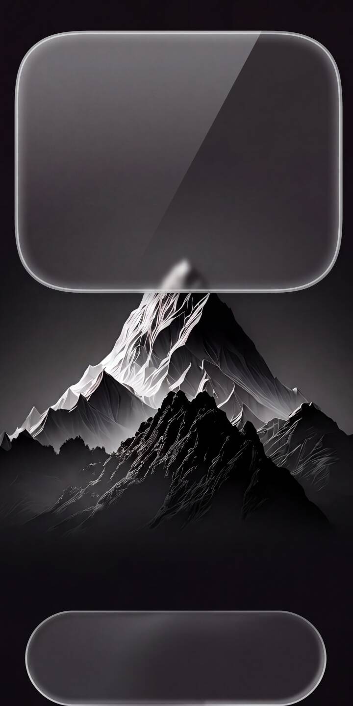 Striking jagged black and white peaks dominate the frame, creating a dramatic, high-contrast mountain landscape wallpaper, perfect as a 4K iPhone wallpaper. Translucent overlay elements suggest a dynamic screen aesthetic. | aesthetic landscape dark mountain iphone wallpaper mobile digital art 4k wallpaper hd wallpaper monochrome Striking jagged black and white peaks dominate the frame, creating a dramatic, high-contrast mountain landscape wallpaper, perfect as a 4K iPhone wallpaper. Translucent overlay elements suggest a dynamic screen aesthetic.