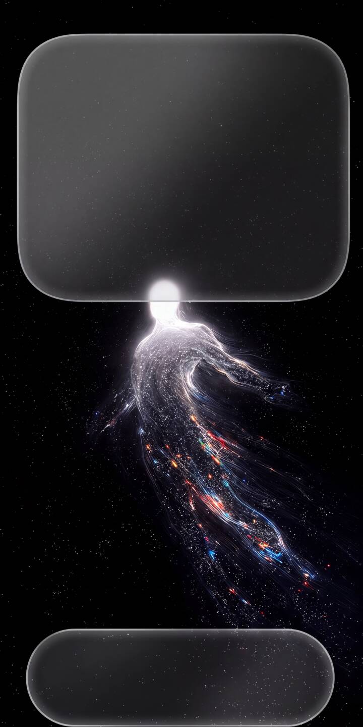A breathtaking glowing silhouette, crafted from swirling cosmic dust and vibrant nebulae of red, blue, and gold, majestically floats against a dark starry expanse in this stunning 4K wallpaper. This ethereal digital art is the perfect iPhone wallpaper to bring a sense of wonder to your device. | space iphone galaxy wallpaper mobile glowing 4k wallpaper hd wallpaper abstract art stardust ethereal cosmic A breathtaking glowing silhouette, crafted from swirling cosmic dust and vibrant nebulae of red, blue, and gold, majestically floats against a dark starry expanse in this stunning 4K wallpaper. This ethereal digital art is the perfect iPhone wallpaper to bring a sense of wonder to your device.