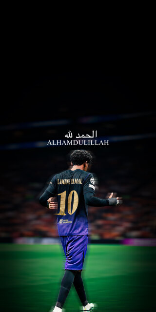 Lamine Yamal Inspirational Barcelona 4K Wallpaper