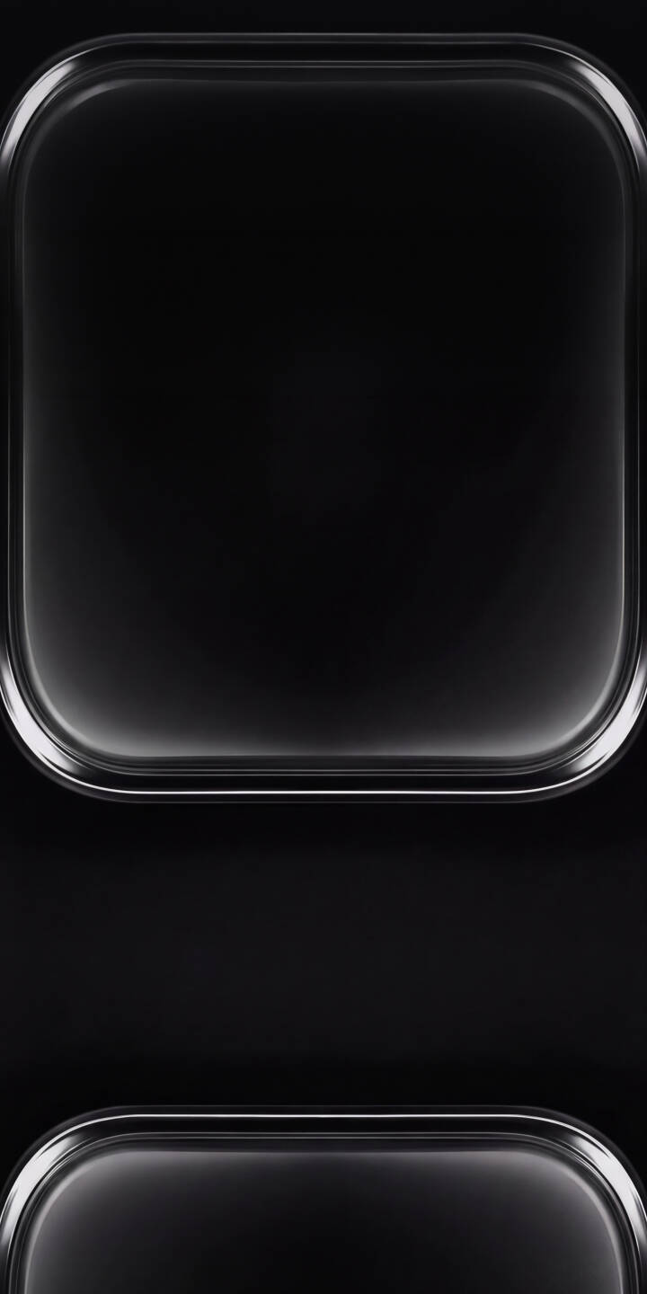 Polished chrome borders glisten around two deep black, rounded rectangles, creating a modern and abstract visual in this stunning 4K wallpaper for iPhone. This minimalist design is perfect as a dark aesthetic wallpaper for your device. | aesthetic black dark iphone abstract minimal wallpaper modern mobile 4k wallpaper hd wallpaper sleek Polished chrome borders glisten around two deep black, rounded rectangles, creating a modern and abstract visual in this stunning 4K wallpaper for iPhone. This minimalist design is perfect as a dark aesthetic wallpaper for your device.