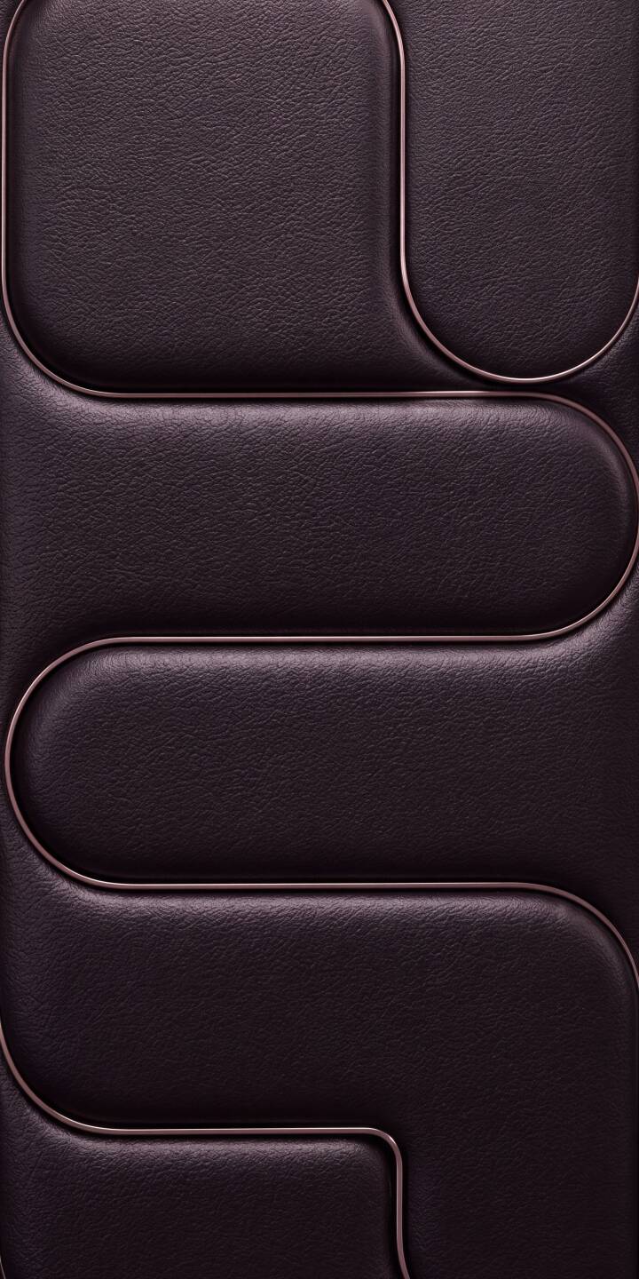 A captivating metallic S-curve traces across a rich, dark padded leather texture in this elegant 4K wallpaper, featuring subtle shadows that enhance its luxurious depth. This minimalist yet sophisticated wallpaper is perfect for personalizing your iPhone with a refined aesthetic. | dark iphone luxury abstract minimalist wallpaper leather texture mobile 4k wallpaper hd wallpaper burgundy A captivating metallic S-curve traces across a rich, dark padded leather texture in this elegant 4K wallpaper, featuring subtle shadows that enhance its luxurious depth. This minimalist yet sophisticated wallpaper is perfect for personalizing your iPhone with a refined aesthetic.