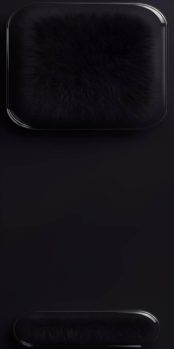 Deep, luxurious black fur texture fills glossy rounded rectangular frames, creating a minimalist yet striking aesthetic in this 4K wallpaper. It's an ideal black abstract wallpaper for iPhone users seeking sophisticated elegance. | aesthetic black design iphone abstract minimalist wallpaper mobile elegant 4k wallpaper hd wallpaper furry texture Deep, luxurious black fur texture fills glossy rounded rectangular frames, creating a minimalist yet striking aesthetic in this 4K wallpaper. It's an ideal black abstract wallpaper for iPhone users seeking sophisticated elegance.