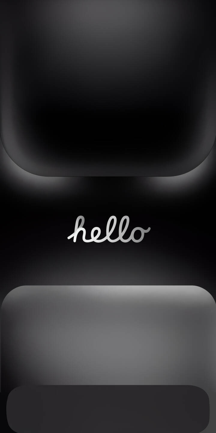 The elegant, silver cursive "hello" illuminates a deep black background in this sleek 4K wallpaper, featuring subtle, blurred gray elements that enhance its minimalist appeal as an iPhone wallpaper. | black text dark iphone abstract minimalist wallpaper hello mobile elegant 4k wallpaper hd wallpaper The elegant, silver cursive "hello" illuminates a deep black background in this sleek 4K wallpaper, featuring subtle, blurred gray elements that enhance its minimalist appeal as an iPhone wallpaper.