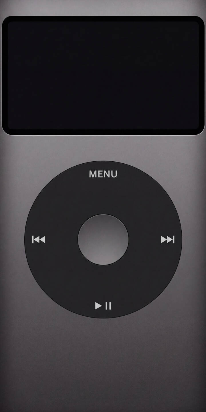 The iconic black click wheel and its white controls dominate the foreground of this timeless 4K wallpaper, featuring a classic grey iPod with a stark, empty screen. This nostalgic gadget wallpaper offers a clean, retro aesthetic for your iPhone. | apple iphone retro wallpaper tech ipod gadget mobile 4k wallpaper hd wallpaper click wheel classic ipod The iconic black click wheel and its white controls dominate the foreground of this timeless 4K wallpaper, featuring a classic grey iPod with a stark, empty screen. This nostalgic gadget wallpaper offers a clean, retro aesthetic for your iPhone.