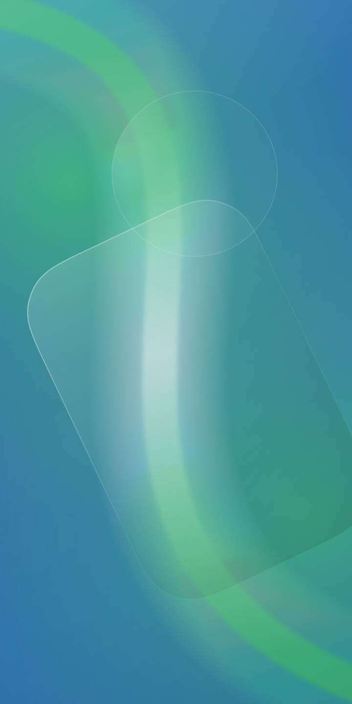 Smooth gradients of serene blue and refreshing green blend seamlessly, framing translucent, soft-edged shapes in this captivating 4K abstract wallpaper. A perfect aesthetic wallpaper for iPhone, it offers a calming and modern backdrop. | liquidglass Smooth gradients of serene blue and refreshing green blend seamlessly, framing translucent, soft-edged shapes in this captivating 4K abstract wallpaper. A perfect aesthetic wallpaper for iPhone, it offers a calming and modern backdrop.