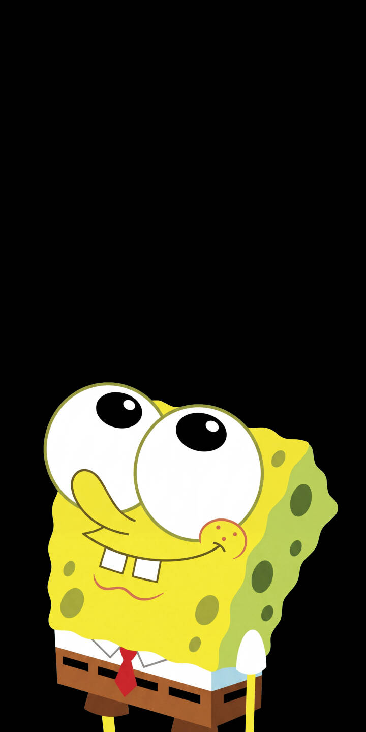 Spongebob's wide-eyed, goofy smile peeks into view from the bottom of this delightful 4K wallpaper, featuring his iconic red tie and happy demeanor — an absolutely charming wallpaper for your iPhone. | cartoon funny spongebob yellow iphone happy wallpaper mobile spongebob squarepants 4k wallpaper hd wallpaper nickelodeon Spongebob's wide-eyed, goofy smile peeks into view from the bottom of this delightful 4K wallpaper, featuring his iconic red tie and happy demeanor — an absolutely charming wallpaper for your iPhone.