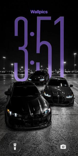 Sleek BMW Trio Night Wallpaper