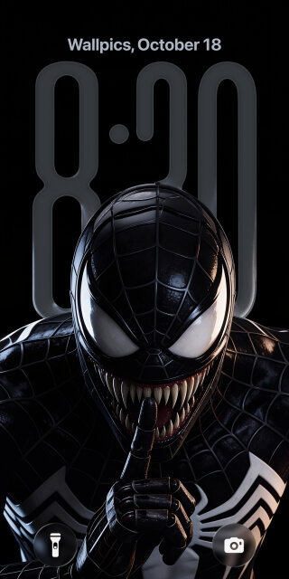 Silent Venom Symbiote Wallpaper