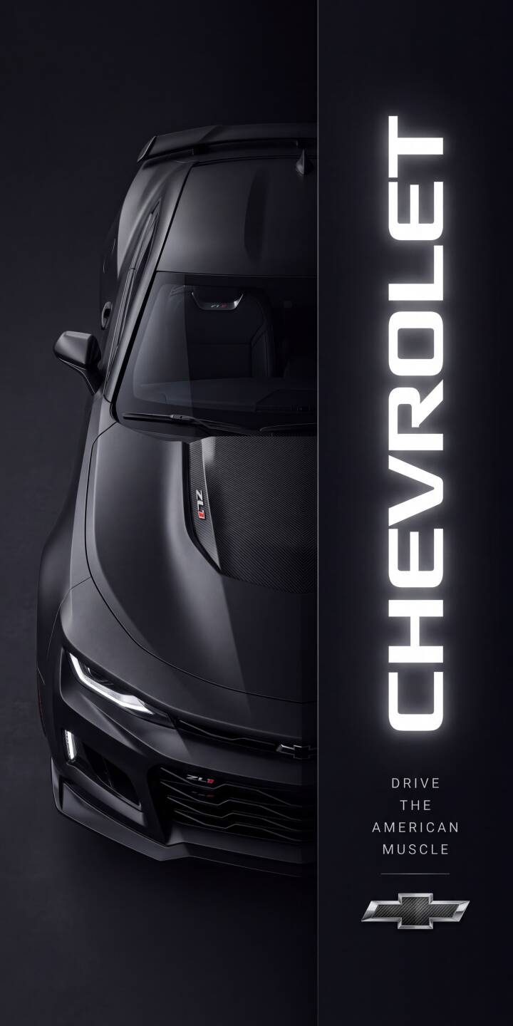 Glowing LED headlights pierce through the dark aesthetic as the formidable Chevrolet Camaro ZL1 takes center stage in this imposing 4K wallpaper, embodying raw American muscle. Featuring a sleek matte finish and the prominent Chevrolet brand, this stunning automotive wallpaper is perfectly optimized for iPhone, bringing high-octane style to your screen. | sports car dark muscle car iphone chevrolet camaro wallpaper mobile 4k wallpaper hd wallpaper automotive zl1 Glowing LED headlights pierce through the dark aesthetic as the formidable Chevrolet Camaro ZL1 takes center stage in this imposing 4K wallpaper, embodying raw American muscle. Featuring a sleek matte finish and the prominent Chevrolet brand, this stunning automotive wallpaper is perfectly optimized for iPhone, bringing high-octane style to your screen.