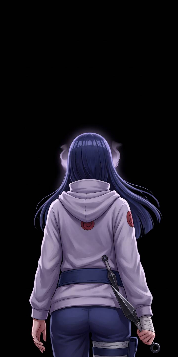Striking her iconic pose from behind, Hinata Hyuga stands with a kunai in her sash, radiating a subtle glow in this stunning 4K wallpaper for iPhone. This detailed anime wallpaper beautifully captures her essence against a dark backdrop. | dark anime naruto iphone wallpaper mobile hinata hyuga 4k wallpaper hd wallpaper shinobi hinata kunai Striking her iconic pose from behind, Hinata Hyuga stands with a kunai in her sash, radiating a subtle glow in this stunning 4K wallpaper for iPhone. This detailed anime wallpaper beautifully captures her essence against a dark backdrop.
