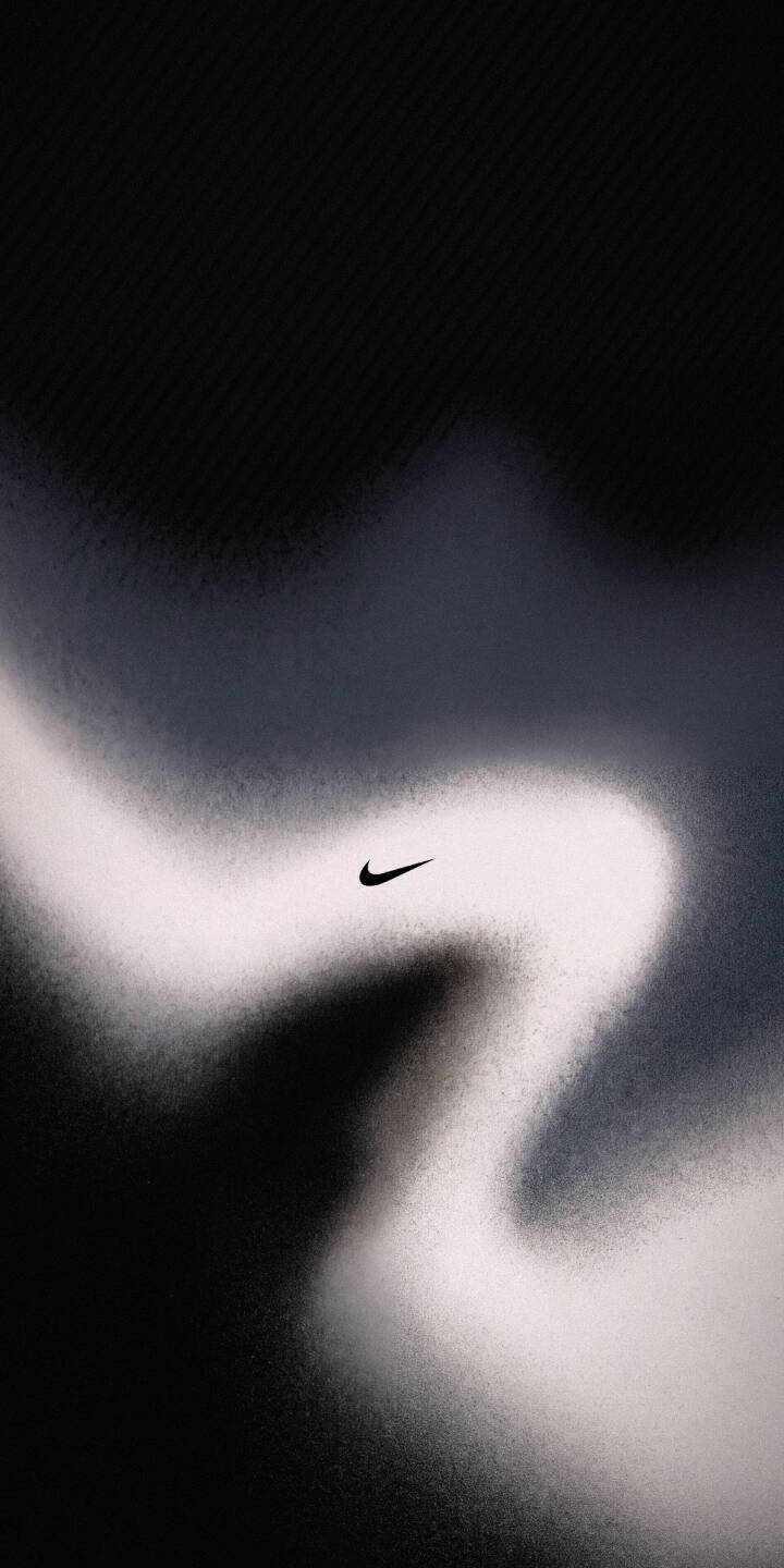 A prominent black Nike swoosh is centered within a dynamic, grainy swirl of dark, grey, and pale tones in this modern 4K wallpaper. This minimalist abstract design provides a stylish background perfect for iPhone. | dark nike iphone grey abstract minimalist wallpaper grain mobile 4k wallpaper hd wallpaper swoosh A prominent black Nike swoosh is centered within a dynamic, grainy swirl of dark, grey, and pale tones in this modern 4K wallpaper. This minimalist abstract design provides a stylish background perfect for iPhone.