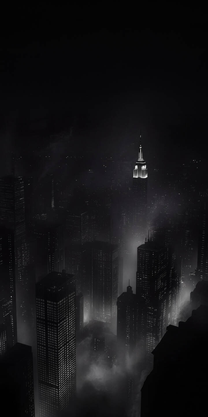 A single, brightly lit skyscraper pierces through dense, atmospheric fog, dominating a monochrome urban landscape in this dramatic 4K wallpaper — an ideal dark city wallpaper for iPhone users seeking a mysterious backdrop. | aesthetic urban night fog iphone wallpaper mobile 4k wallpaper hd wallpaper monochrome cityscape dark city A single, brightly lit skyscraper pierces through dense, atmospheric fog, dominating a monochrome urban landscape in this dramatic 4K wallpaper — an ideal dark city wallpaper for iPhone users seeking a mysterious backdrop.