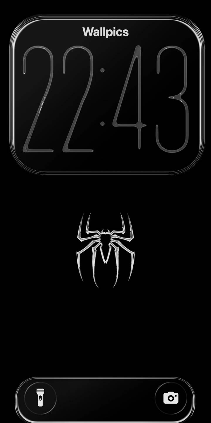 The sleek, metallic Spider-Man logo shines vibrantly against a deep black background in this stunning 4K wallpaper. This eye-catching wallpaper, perfect for iPhone, features bold silver outlines at the top and bottom, creating a modern and clean aesthetic. | dark superhero marvel spiderman iphone minimalist wallpaper mobile 4k wallpaper hd wallpaper spider logo spider-man The sleek, metallic Spider-Man logo shines vibrantly against a deep black background in this stunning 4K wallpaper. This eye-catching wallpaper, perfect for iPhone, features bold silver outlines at the top and bottom, creating a modern and clean aesthetic.