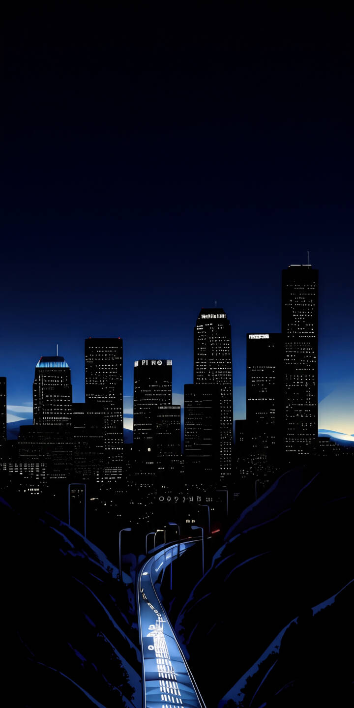 A vibrant neon-lit winding road ascends towards a dramatic dark city skyline in this striking 4K wallpaper, showcasing subtle blue hues across the buildings. This immersive night city wallpaper is an essential download for your iPhone, capturing the unique beauty of urban nights. | aesthetic city night neon road skyline iphone wallpaper mobile 4k wallpaper hd wallpaper A vibrant neon-lit winding road ascends towards a dramatic dark city skyline in this striking 4K wallpaper, showcasing subtle blue hues across the buildings. This immersive night city wallpaper is an essential download for your iPhone, capturing the unique beauty of urban nights.