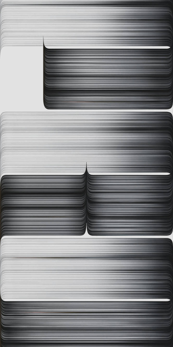Smooth, rounded blocks of layered horizontal lines create a sophisticated gradient effect in this mesmerizing 4K wallpaper, making it a perfect abstract wallpaper for your iPhone. | aesthetic pattern iphone lines abstract minimalist wallpaper modern grayscale mobile 4k wallpaper hd wallpaper Smooth, rounded blocks of layered horizontal lines create a sophisticated gradient effect in this mesmerizing 4K wallpaper, making it a perfect abstract wallpaper for your iPhone.