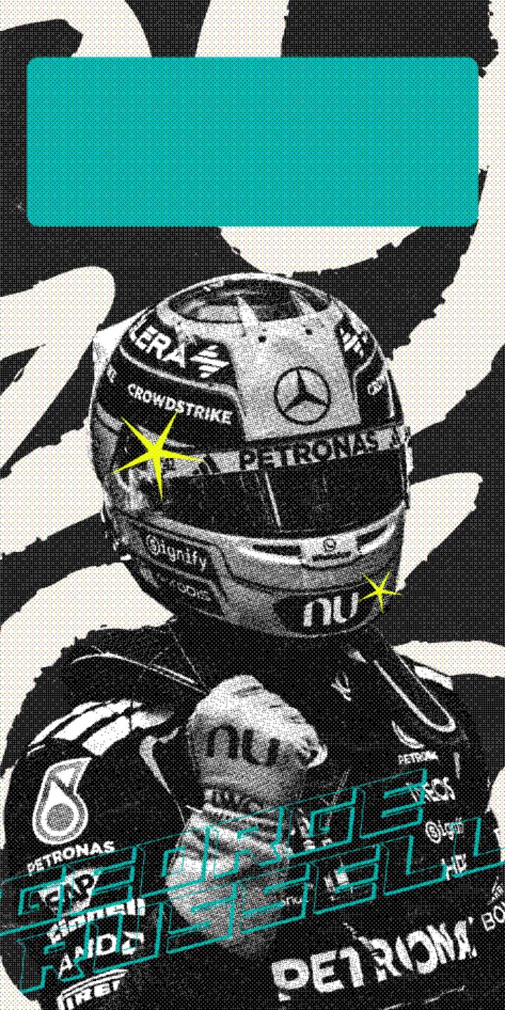 The unique halftone effect gives this Lewis Hamilton 4K wallpaper a striking retro feel, enhanced by the vibrant turquoise rectangle at the top and subtle yellow star glints on the helmet visor. This dynamic F1 wallpaper for iPhone captures the intensity of racing with a distinctive art style. | iphone retro wallpaper f1 racing lewis hamilton formula 1 mobile 4k wallpaper hd wallpaper mercedes amg halftone The unique halftone effect gives this Lewis Hamilton 4K wallpaper a striking retro feel, enhanced by the vibrant turquoise rectangle at the top and subtle yellow star glints on the helmet visor. This dynamic F1 wallpaper for iPhone captures the intensity of racing with a distinctive art style.