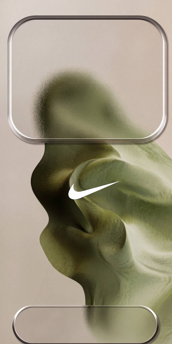 Organic olive green shapes flow gracefully with a prominent white Nike Swoosh, creating a sleek and modern abstract wallpaper that's perfect as a striking 4K iPhone wallpaper. | aesthetic brand nike iphone abstract wallpaper modern mobile 4k wallpaper hd wallpaper olive green swoosh Organic olive green shapes flow gracefully with a prominent white Nike Swoosh, creating a sleek and modern abstract wallpaper that's perfect as a striking 4K iPhone wallpaper.