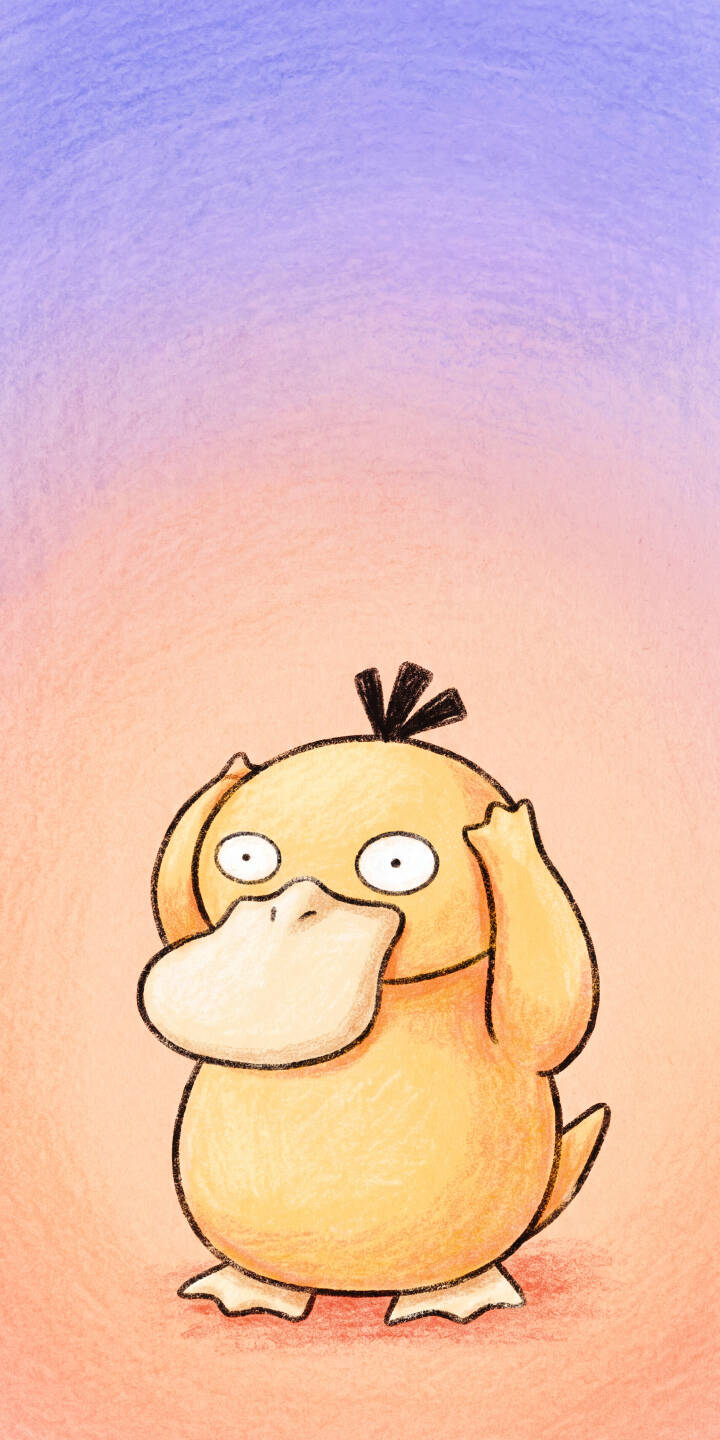 Psyduck clutches its head with wide, bewildered eyes against a soothing pastel gradient background in this charming 4K wallpaper, making it a delightful Pokémon wallpaper for iPhone fans. | aesthetic anime cute iphone pokemon wallpaper pastel confused psyduck mobile 4k wallpaper hd wallpaper Psyduck clutches its head with wide, bewildered eyes against a soothing pastel gradient background in this charming 4K wallpaper, making it a delightful Pokémon wallpaper for iPhone fans.