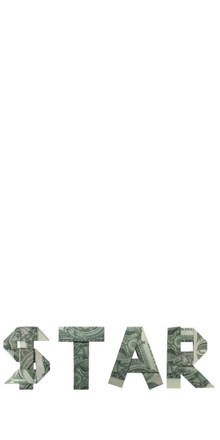 Crisp US dollar bills intricately folded into the word "STAR", with the 'S' cleverly forming a dollar sign, create a unique visual in this striking 4K wallpaper – an inspiring wallpaper for your iPhone. | money Crisp US dollar bills intricately folded into the word "STAR", with the 'S' cleverly forming a dollar sign, create a unique visual in this striking 4K wallpaper – an inspiring wallpaper for your iPhone.