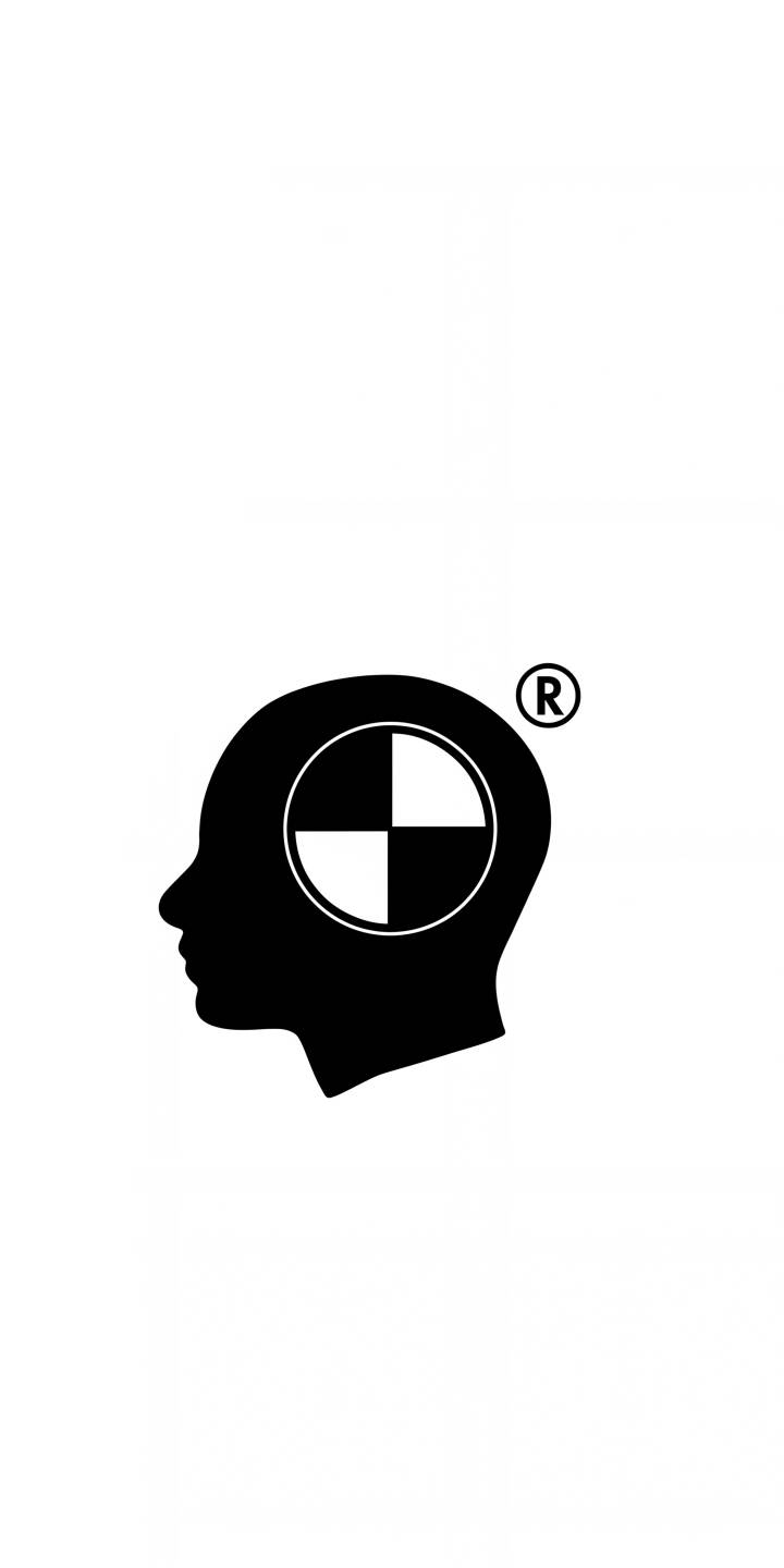 The striking black silhouette of a crash test dummy head, detailed with a quadrant-divided target symbol inside, stands out against a stark white background in this clean 4K wallpaper. This iconic and minimalist wallpaper is perfect for personalizing your iPhone. | iphone abstract minimalist wallpaper black and white silhouette mobile 4k wallpaper hd wallpaper crash test dummy dummy head target icon The striking black silhouette of a crash test dummy head, detailed with a quadrant-divided target symbol inside, stands out against a stark white background in this clean 4K wallpaper. This iconic and minimalist wallpaper is perfect for personalizing your iPhone.