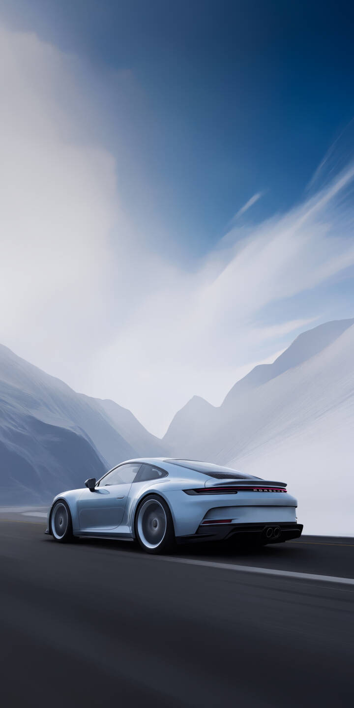 The elegant light blue Porsche 911 speeds gracefully along a winding mountain road under a clear sky in this stunning 4K wallpaper. Its sleek silhouette and dynamic pose make it a perfect wallpaper for any iPhone. | sports car vehicle iphone porsche wallpaper mobile luxury car porsche 911 4k wallpaper hd wallpaper automotive mountain road The elegant light blue Porsche 911 speeds gracefully along a winding mountain road under a clear sky in this stunning 4K wallpaper. Its sleek silhouette and dynamic pose make it a perfect wallpaper for any iPhone.